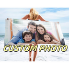 Custom Photo Quick-Dry Microfiber Beach Towel
