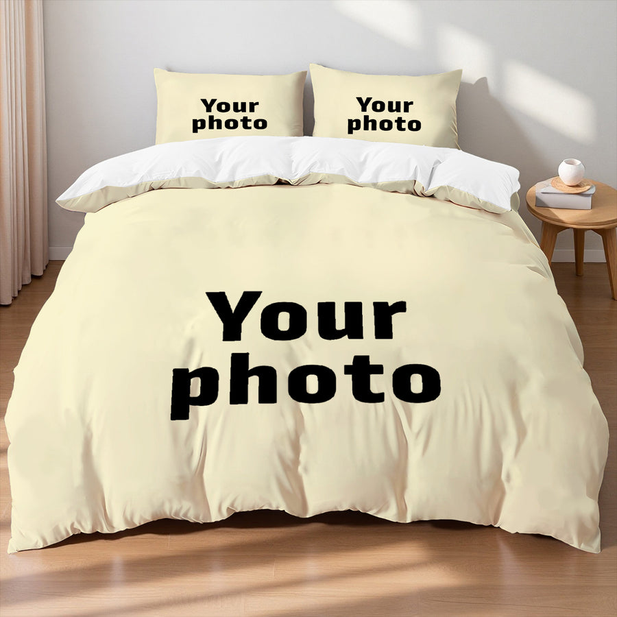 Custom Photo Duvet Cover Set