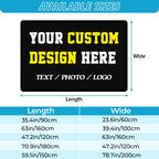 Custom Logo & Photo Washable Non-Slip Rug