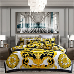 Modern Cotton Digital Print Bedding Set