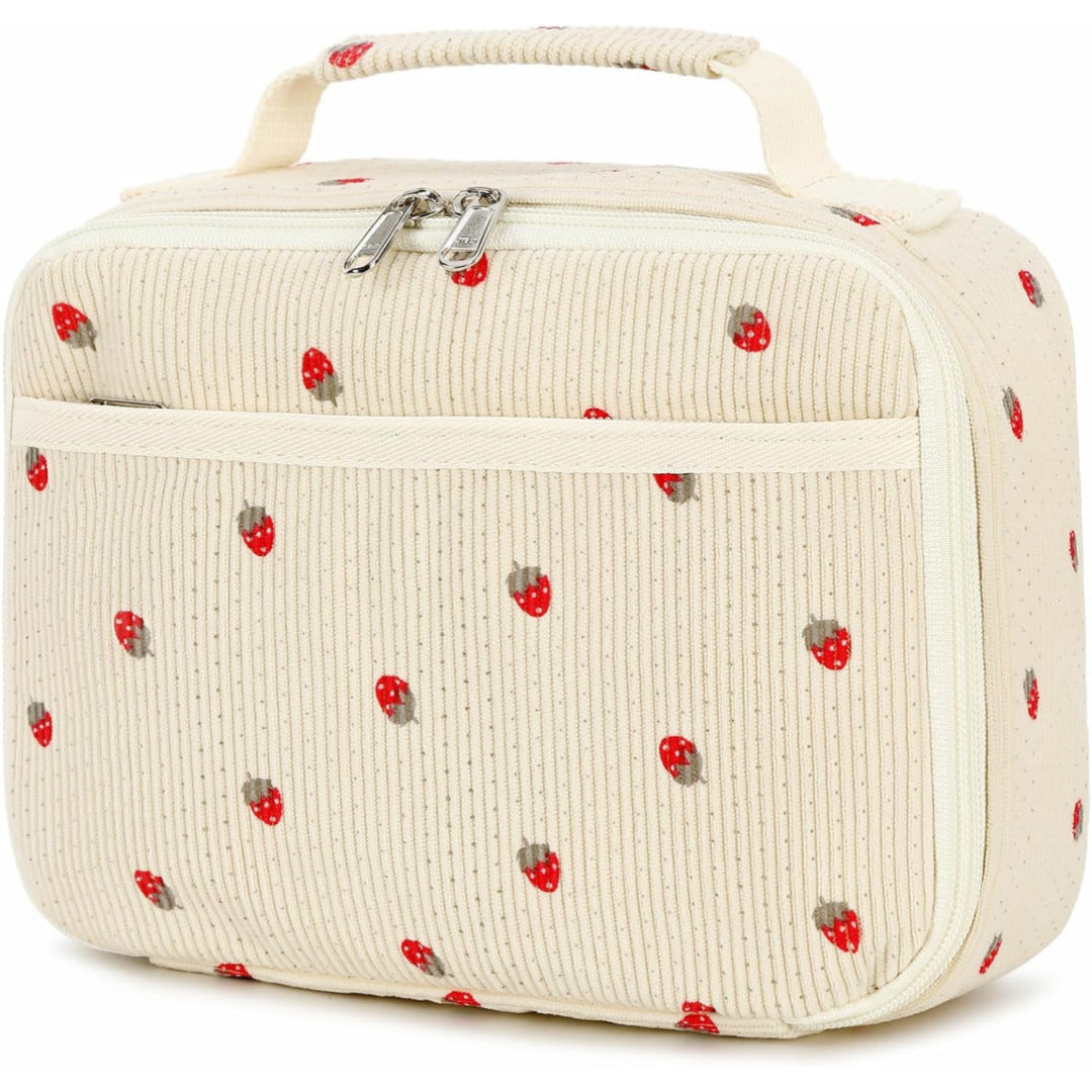 Custom Name School Bag: Personalized Corduroy Kids Backpack Set