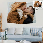 Custom Photo Tapestry for Celebrations & Gifts