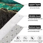 Leopard Print Area Rug for Bedroom & Living Room