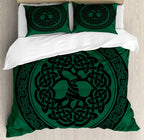 Sun and Moon Duvet Cover Black and White Bedding Soft Tree of Life All Galaxy Stars Mandala Tribal Quilt Cover Decor for Women