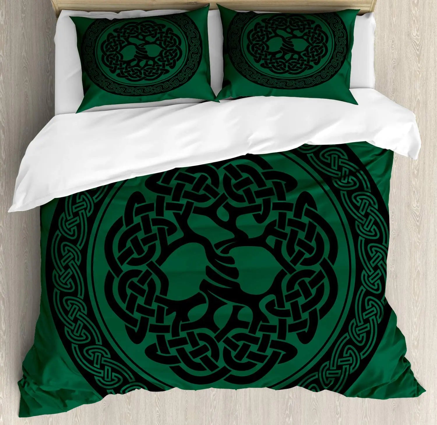 Sun and Moon Duvet Cover Black and White Bedding Soft Tree of Life All Galaxy Stars Mandala Tribal Quilt Cover Decor for Women