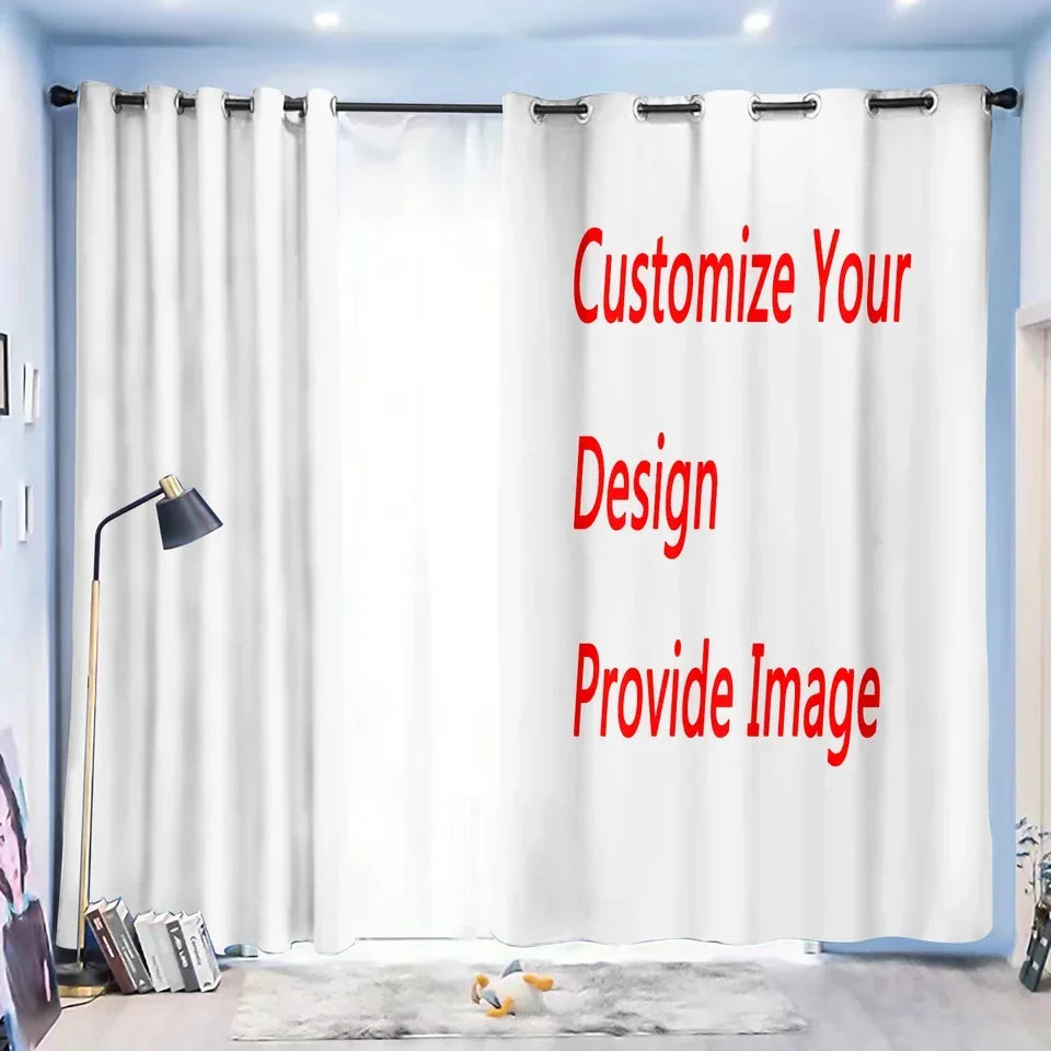 Personalized Photo Blackout Windows Curtain for Bedroom Living Room For Pami VIP Link by fast delivery