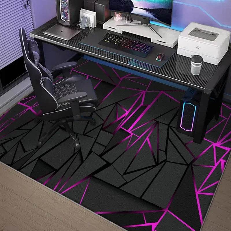 Fashion Esports Room Study Carpet Living Room Sofa Bedroom Bedside Entrance Mat Non-slip Home Decor Boy Girl Child Rug