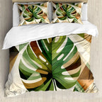 Medieval Boho Century Modern Duvet Cover Set Abstract Geometric Rainbow Sun Circles Comforter Cover Microfiber Soft Bedding Set