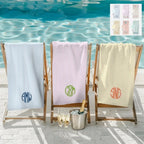 Custom Photo & Name Microfiber Beach Towel