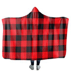 Customizable Casual Hooded Cloak, Flannel Lamb Wool, Polyester Custom-made Pictures Striped Plaid Solid Color Fonts Wholesale