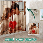 Customized Photo Shower Curtain Set Bathroom Waterproof Curtains Bath Decor For Pami VIP Link by fast delivery