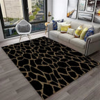 Leopard Print Area Rug for Bedroom & Living Room