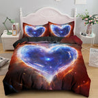 Romantic Love Heart Duvet Cover Set