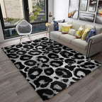 Leopard Print Area Rug for Bedroom & Living Room