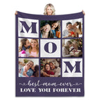 Custom Photo Blanket for Mom - Mother's Day Gift