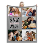 Custom Photo Blanket for Mom - Mother's Day Gift