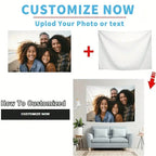 Custom Photo Tapestry for Celebrations & Gifts