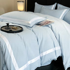 Luxury Hotel White Brushed Bedding Set - 4 Piece