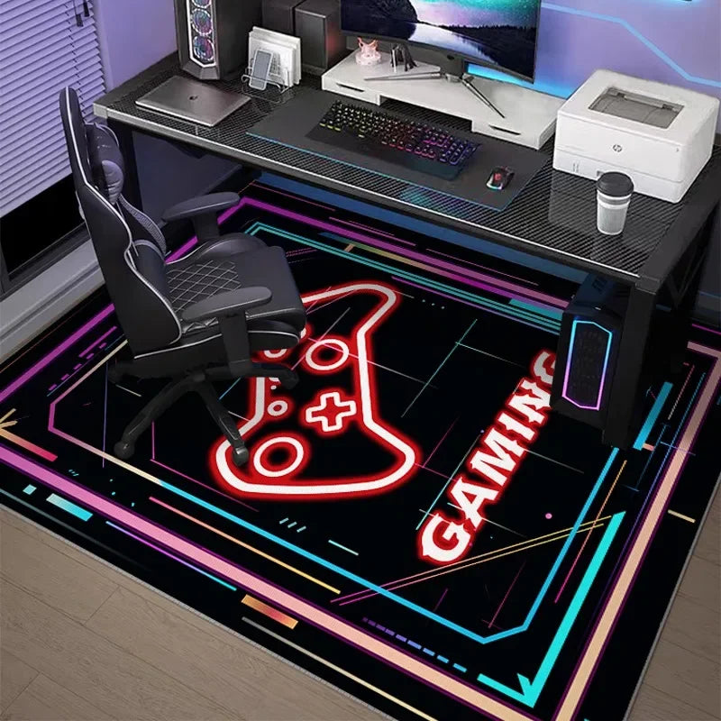 Fashion Esports Room Study Carpet Living Room Sofa Bedroom Bedside Entrance Mat Non-slip Home Decor Boy Girl Child Rug