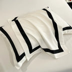 Luxury Hotel White Brushed Bedding Set - 4 Piece