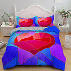 Romantic Love Heart Duvet Cover Set