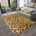 Leopard Print Area Rug for Bedroom & Living Room