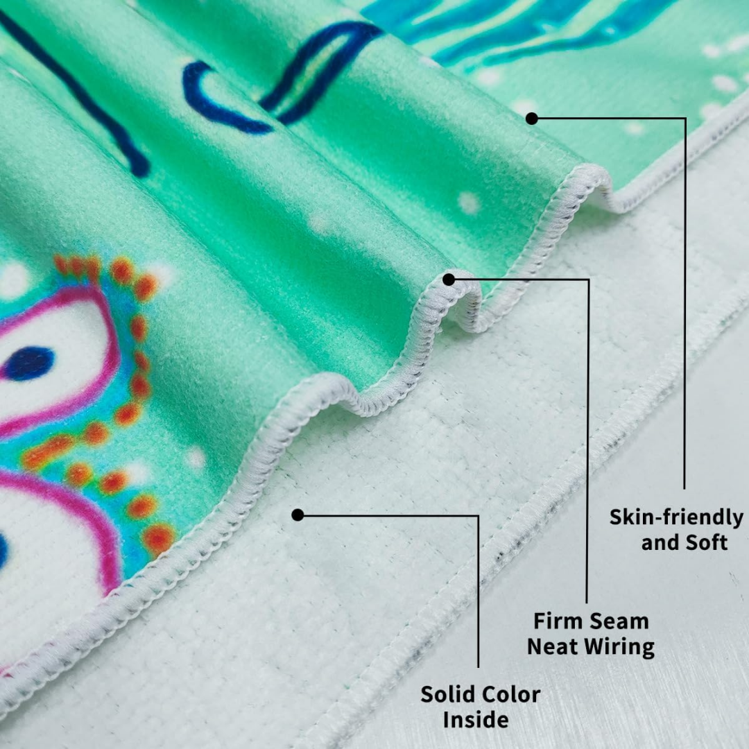 Custom Photo Quick-Dry Microfiber Beach Towel