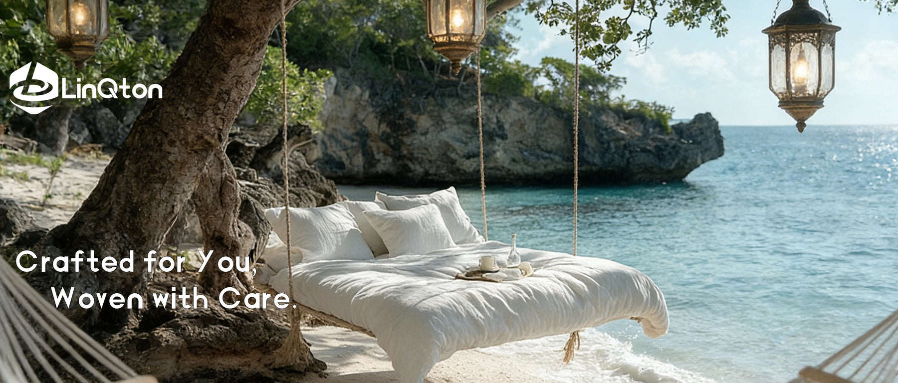 LinQton personalized home textiles brand story
